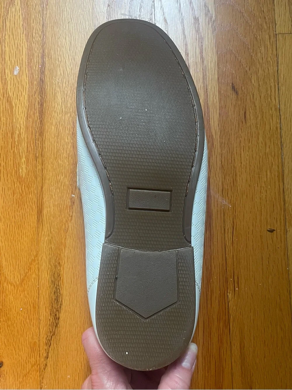 White Men's Slip-On Loafers